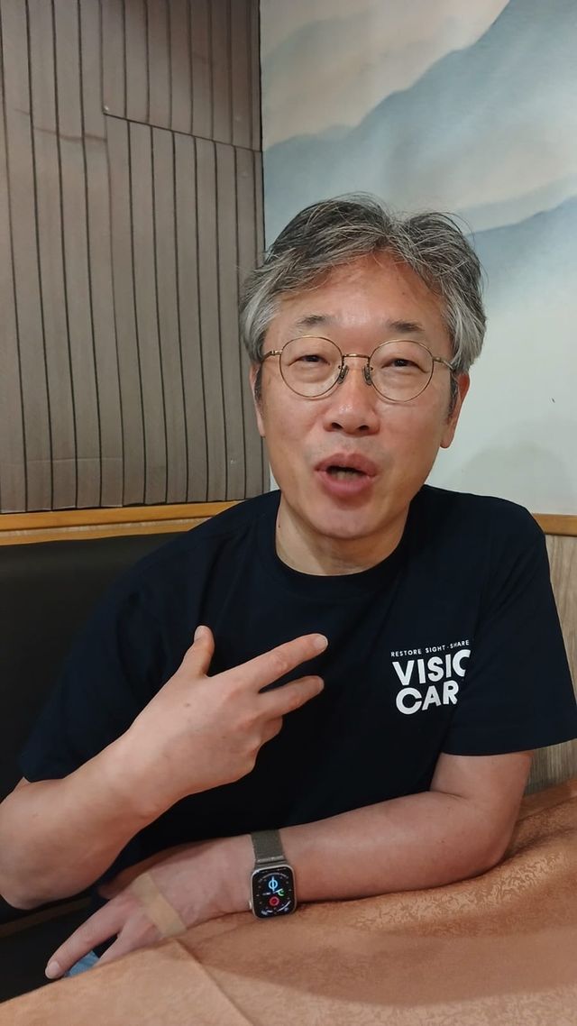 김동해 비전케어 이사장 [촬영 나확진] 