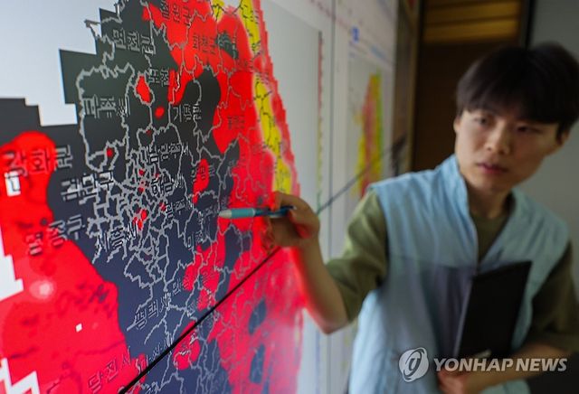 서울 등 수도권에도 폭염중대경보