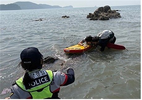 해루질 사고 구조 현장 (기사와 직접 관련 없는 자료사진)