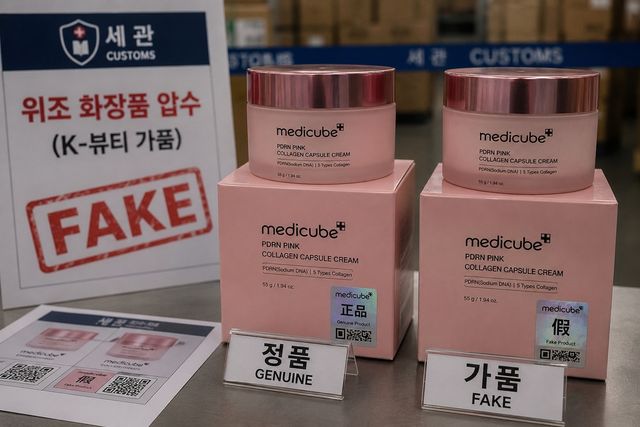 유럽까지 번진 K-뷰티 가품 
