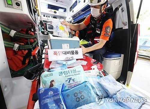 폭염에 온열질환자 증가