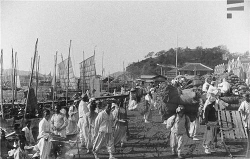 1908년 촬영된 것으로 추정되는 인천 풍경