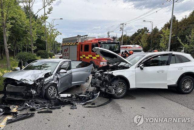 하남산단 인근 교통사고