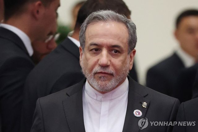 아바스 아라그치 이란 외무장관 [AFP=연합뉴스 자료사진. 재판매 및 DB 금지]