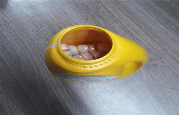 세제통에 숨긴 마약