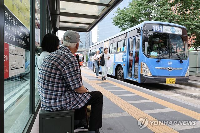 서울 버스 파업 전야