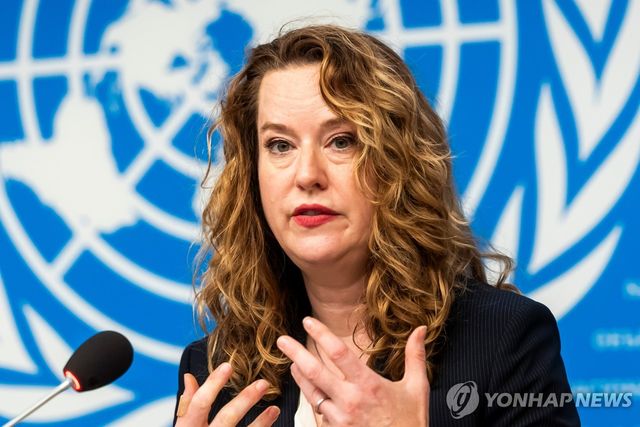 에이미 포프 국제이주기구(IOM) 사무총장 [AP=연합뉴스 자료사진. 재판매 및 DB 금지]