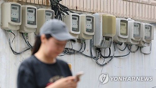 전기 계량기. [연합뉴스 자료사진]