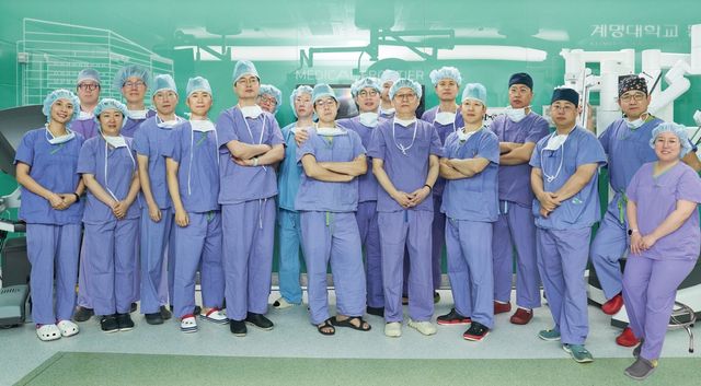 계명대 동산병원 로봇수술센터 의료진