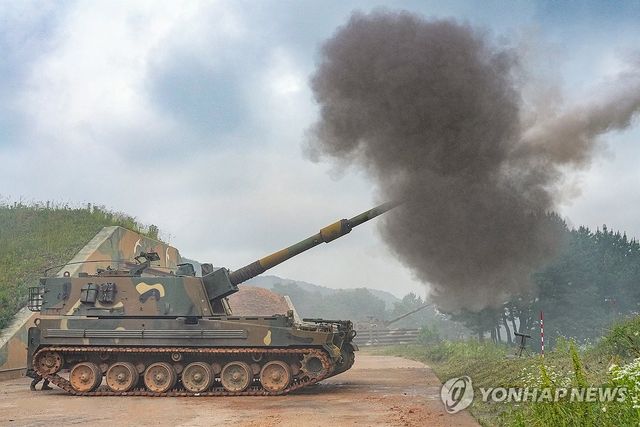 해병대, 해상사격훈련