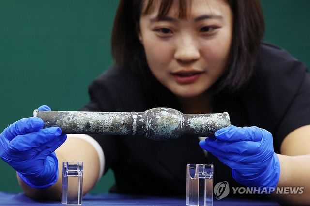 우리나라에서 가장 오래된 화약무기 '황자화통'