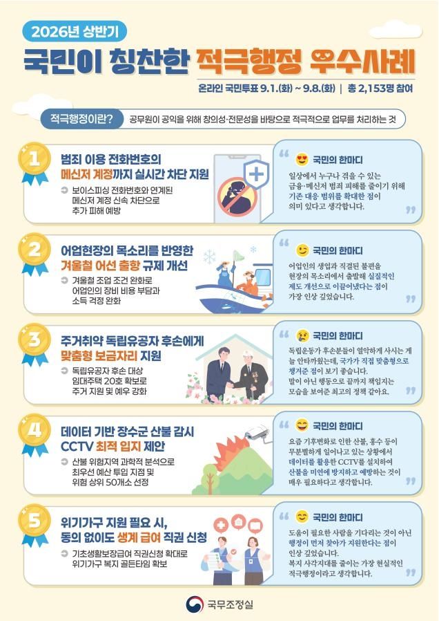 적극행정 우수사례
