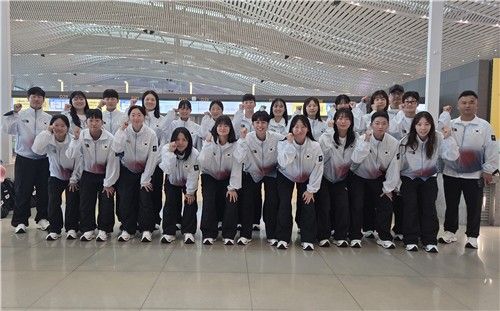2026 아시안게임에 출전한 한국 여자하키 대표팀