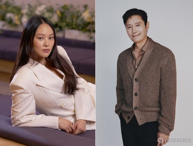 배우 하예린(왼쪽)과 이병헌