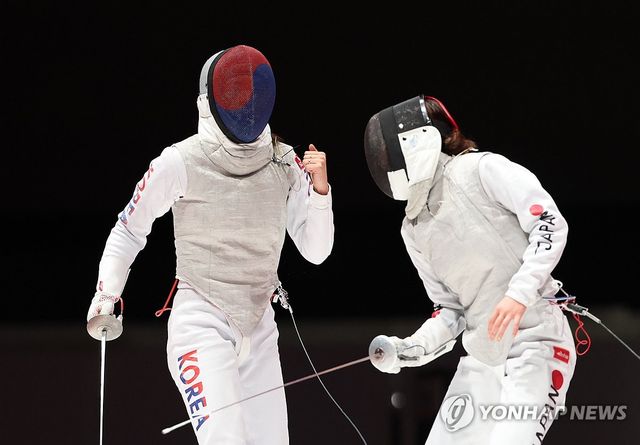 득점하는 박지희