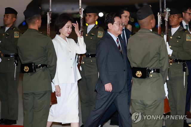 이재명 대통령, 멕시코 도착