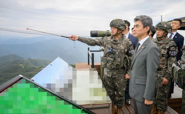 국방부 장관 추석 연휴에 최전방 7사단 방문