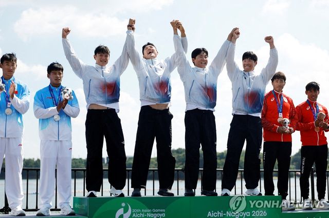 한국 카누 스프린트 대표팀, 아시안게임 두 번째 금메달 추가