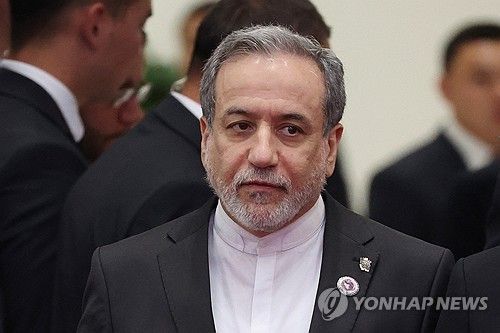 아바스 아라그치 이란 외무부 장관.