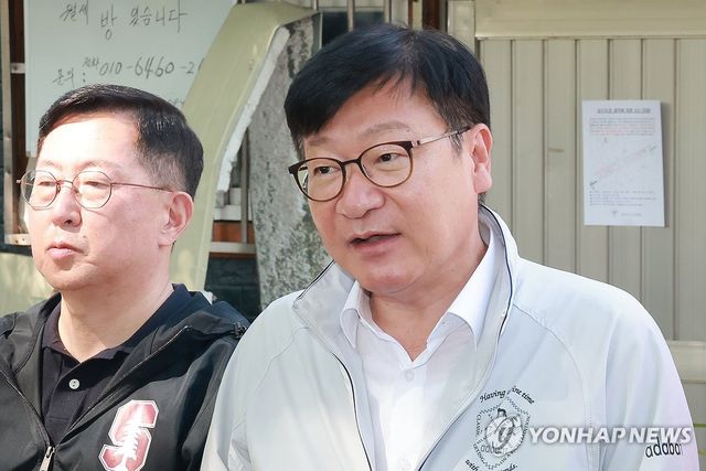 국민의힘 정점식 원내대표, 추석 앞두고 영등포쪽방촌 방문