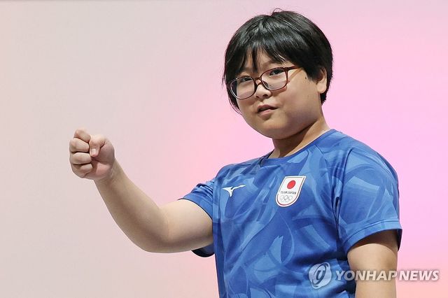 구리하라 유키 '뿌요뿌요 파이팅'