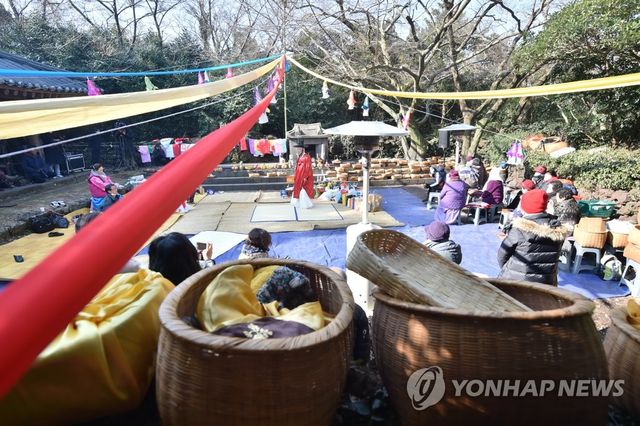 제주 송당리 본향당 '신과세제'