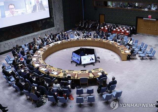 유엔 안보리에서 열린 인공지능(AI) 관련 회의