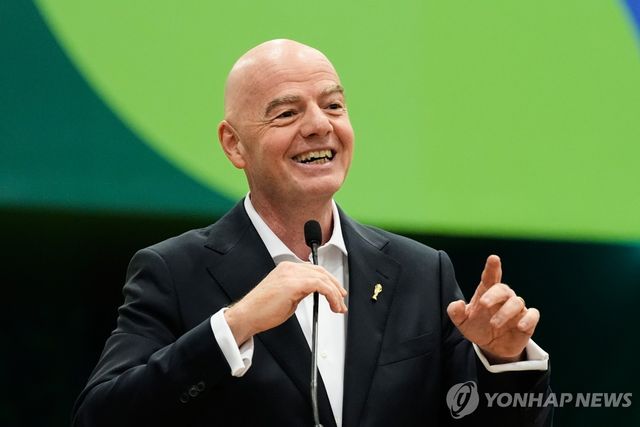 잔니 인판티노 FIFA 회장