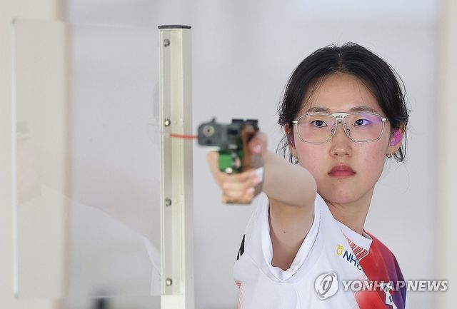 훈련 나선 양지인