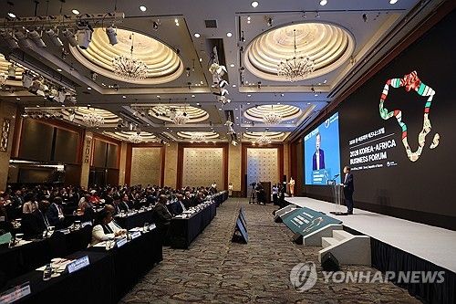 지난 6월 2일 서울 롯데호텔에서 열린 2026 한-아프리카 비즈니스 포럼 [연합뉴스 자료사진]