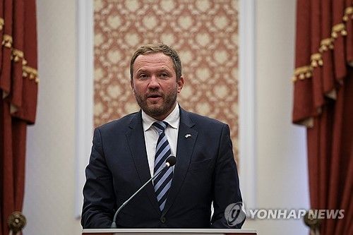차흐크나 에스토니아 외무장관 [AP 연합뉴스 자료사진. 재판매 및 DB 금지] 
