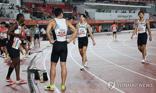 400m 계주 실격