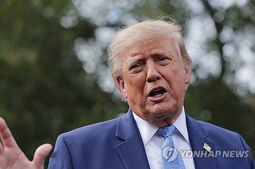 도널드 트럼프 미국 대통령