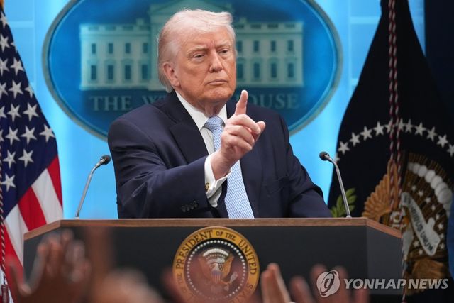 도널드 트럼프 미국 대통령