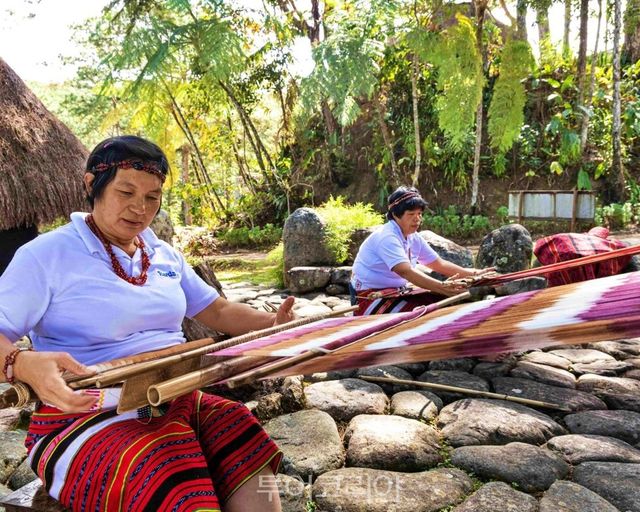 문화로 만난 한국과 필리핀. 필리핀 코르딜레라스 전통 직조 기법