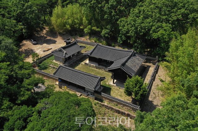 국가문화재 보물로 지정 고시된 '포항 상달암'