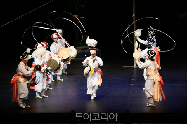 솟대쟁이패보존회 동짓날 지신밟기