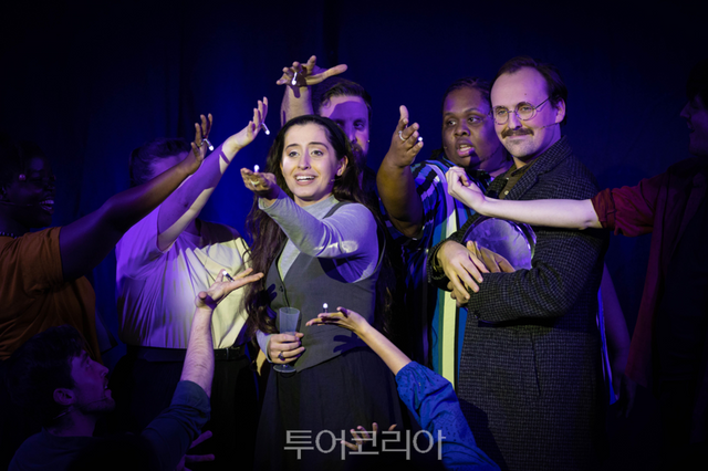 2022 K-뮤지컬 로드쇼 in 런던 뮤지컬 마리 퀴리 쇼케이스 장면