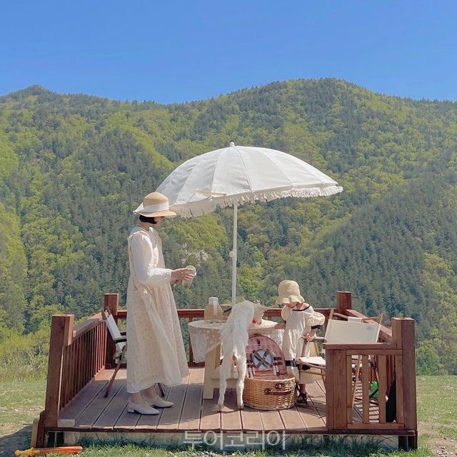 목장 피크닉/사진-몽토랑산양목장 제공