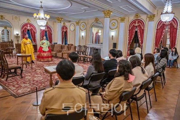 석조전 행사 뮤지컬 고종-대한의 꿈 관람