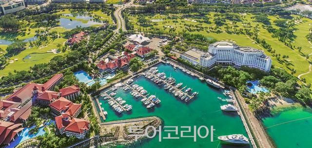 수트라하버 리조트 전경