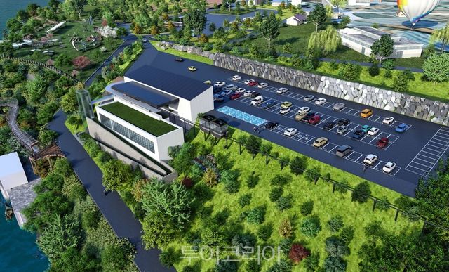 봉래산 하부승강장 / 사진-영월군