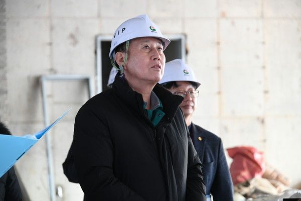 박형덕 동두천시장사업 현장 방문 모습(사진제공=동두천시청)