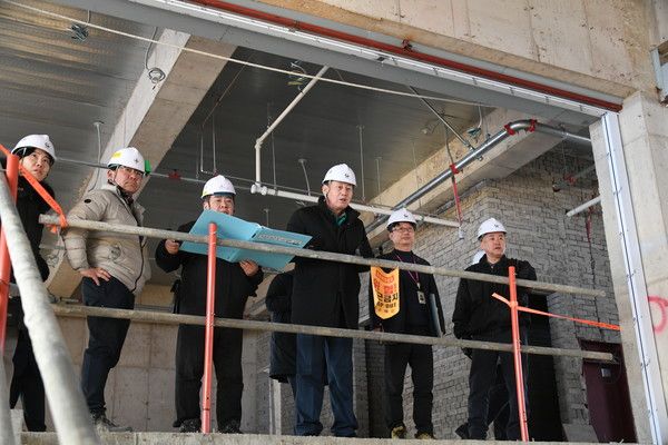 박형덕 동두천시장 사업 현장 방문 모습(사진제공=동두천시청)