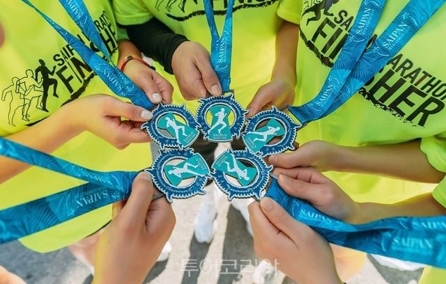 2024 사이판 마라톤 메달/사진-마리아나관광청