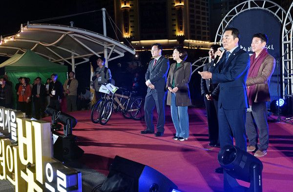 의정부시의회 김연균 의장 인사말 모습(사진제공=의정부시의회)