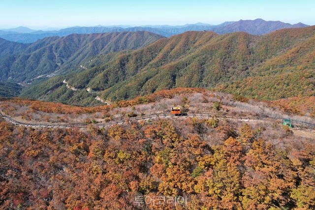 대봉산 가을/사진-함양군