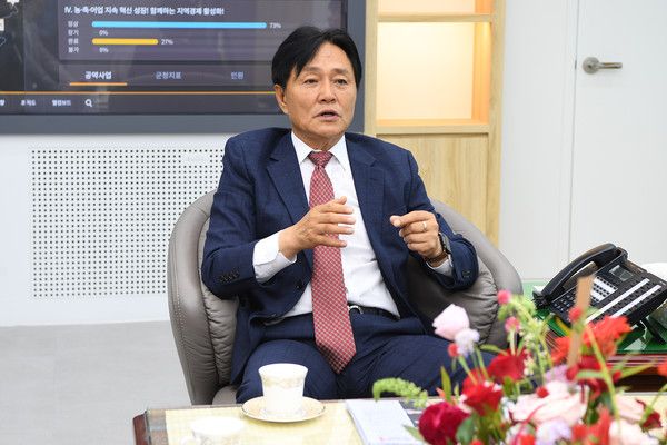 박용철 강화군수(사진제공=강화군청)