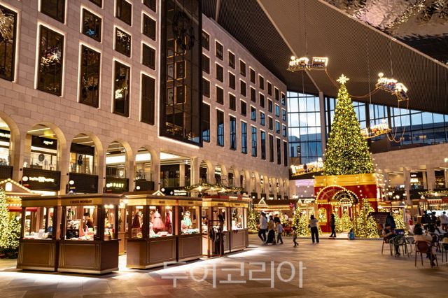 파라다이스시티 크리스마스 마켓 팝업