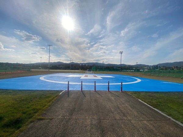 헬기장 모습(사진제공=양평군청)